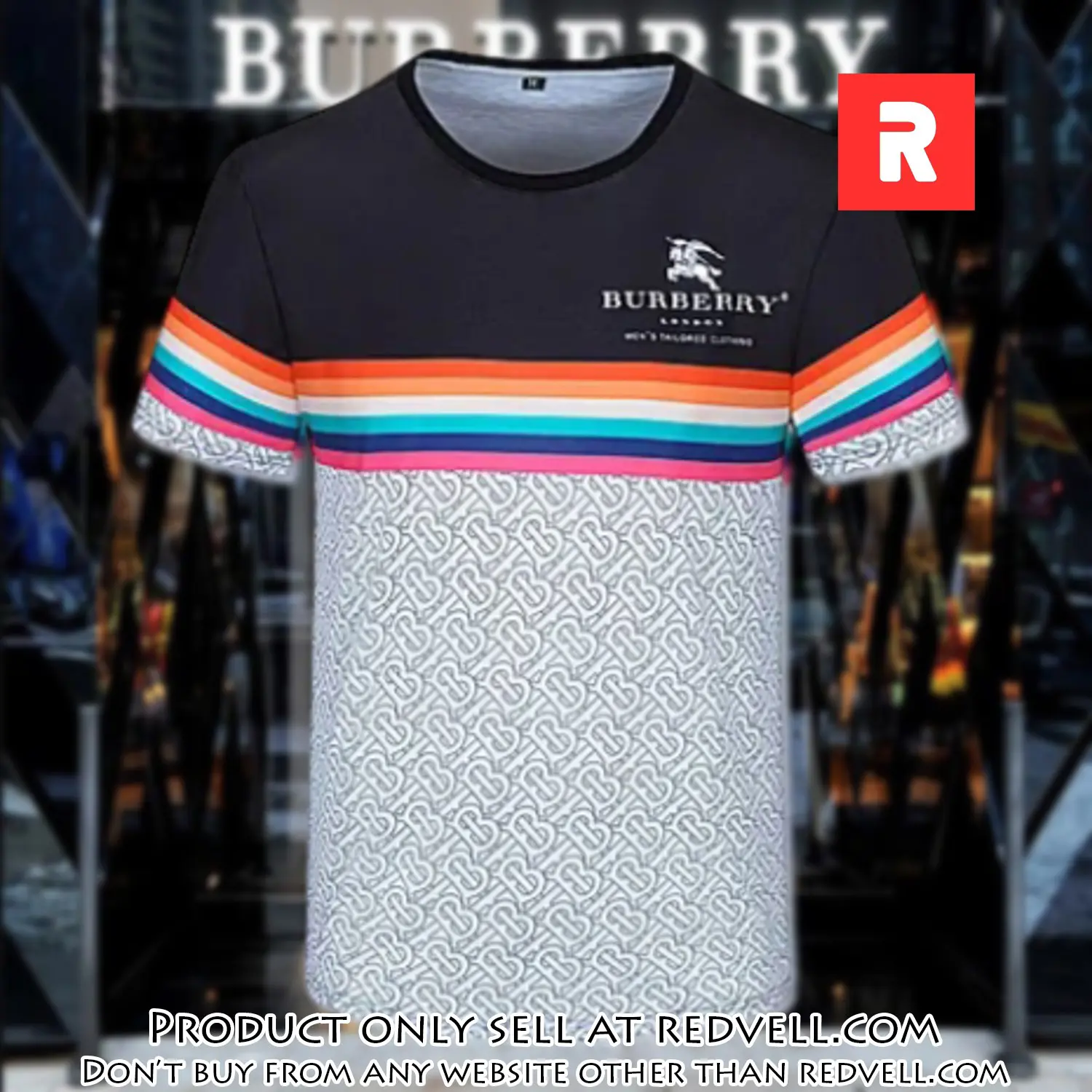 Burberry luxury brand unisex tshirt outfit for men women rv4751935